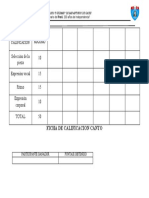 Ficha de Evaluacion Canto