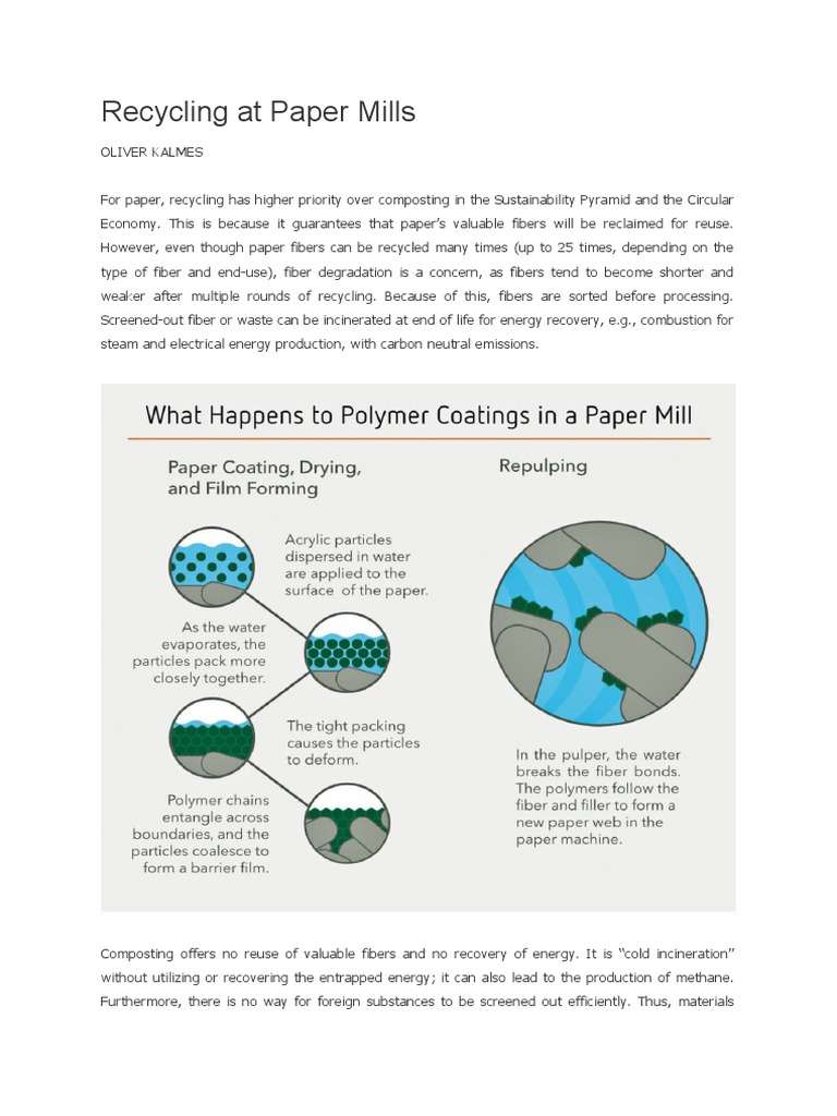 Enhancing Paper Recycling Efficiency | PDF | Recycling | Plastic