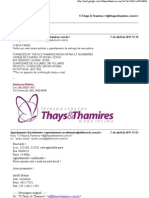 E-mail de Thays & Thamires - Pedido Esplanada