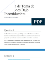 Práctica de Toma de Decisiones Bajo Incertidumbre