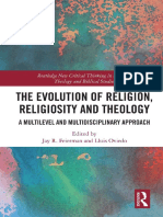 The Evolution of Religion, Religiosity and Theology a Multi-Level and Multi-Disciplinary Approach by Jay R. Feierman (Editor), Lluis Oviedo (Editor) (Z-lib.org)