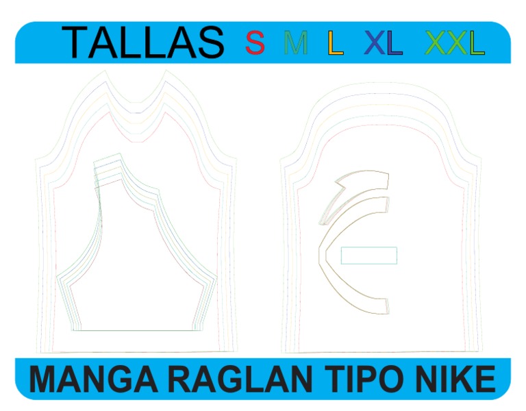 Patrones Nike Ranglan | PDF