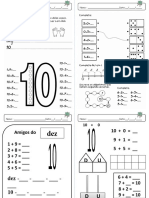 Números de 10 Até 99 (Fichas de Trabalho)