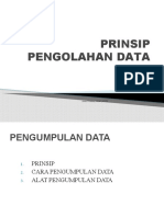 Prinsip Pengolahan Data