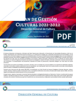 Plan de Gestión Cultural 2021-2022