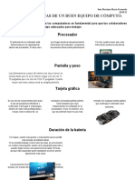 Caracteristicas de Un Buen Equipo de Computo