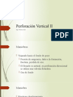 Perforación Vertical II
