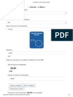 Calculadora de Tasa de Flujo Turbulento