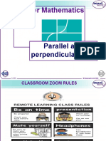 Parellel and Perpendicular Lines Fmath