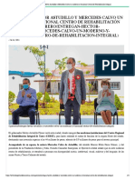 14-07-2021 Entregan Héctor Astudillo y Mercedes Calvo un moderno y funcional Centro de Rehabilitación Integral