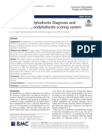 Spondt (Spondylodiscitis Diagnosis and Treatment) : Spondylodiscitis Scoring System