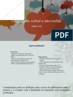 Linguagem Verbal, Não-Verbal e Mista