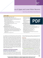 Disorders of Upper and Lower Motor Neurons