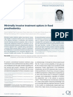 Minimally Invasive Treatment Options in Fixed Prosthodontics-Edelhoff 2016