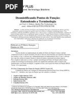 Desmistificando Pontos de Função