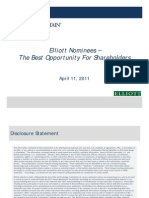 Elliott Nominees Elliott Nominees - The Best Opportunity For Shareholders