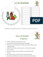 Juego Rosco de Navidad