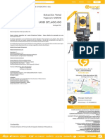 Estacion Total Topcon Os105.