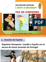 Invasión de España y Juntas de Gobierno en América