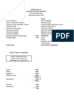 Estado de Situacion Financiera