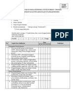 BDR-P Proses (Pemantauan Pelaksanaan Standar Proses) 2021