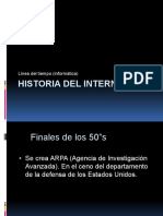 Historia Del Internet