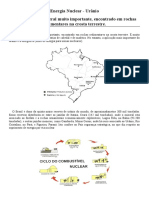 Brasil possui 5a maior reserva de urânio do mundo