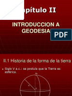 Capitulo Ii Introduccion A La Geodesia