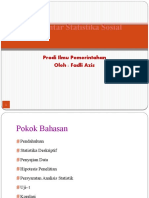 Pengantar Statistika Sosial - 1