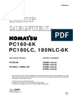PC160-6K, PC180LC, PC180NLC-6K-1
