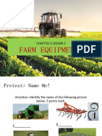 Farm Equipments: Chapter 2 Lesson 2