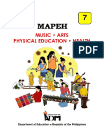 Mapeh 7: Music - Arts Physical Education - Health