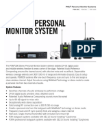 PSM 300 Personal Monitor System