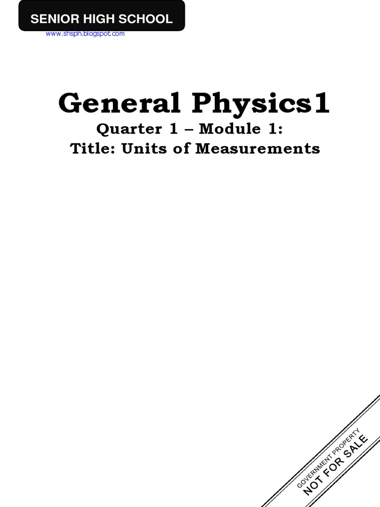 General Physics | PDF | Accuracy And Precision | Measurement