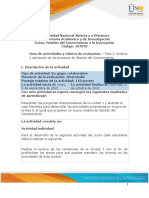 Guia de Actividades y Rúbrica de Evaluación - Fase 2 - Análisis y Aplicación de Los Procesos de Gestión Del Conocimiento