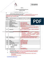 Formato Proyecto de Responsabilidad Social