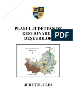 PLAN JUDETEAN DE GESTIONARE A DESEURILOR PENTRU JUD - CLUJ-adoptat