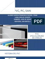 PVC, PC, San