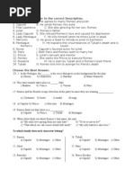 Download Romeo and Juliet Test by grace_bollman SN52790513 doc pdf