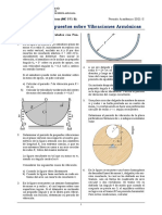 Vibraciones armónicas sistemas vibratorios cálculos cinéticos