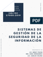 Propuesta ISO 2700-2019