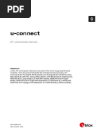 U Connect ATCommands Manual - (UBX 14044127)