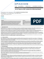 Políticas Comerciales en El Marco Del Comercio Internacional Ecuatoriano