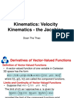 6 Kinematics Velocity Kinematics The Jacobian