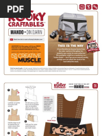 Printable Minecraft Steve Papercraft | PDF