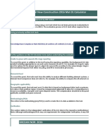 BREEAM International New Construction 2016 Mat 01 Calculator