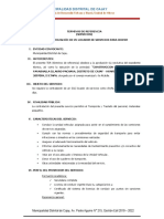 Contratación de chofer para obras viales en Cajay