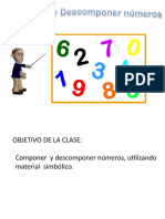 Componer y Descomponer Numeros PPT MIERCOLES 22 SEPTIEMBRE