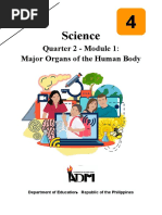 Science4 - Q2 - Mod1 - Major Organs of The Human Body - Version3