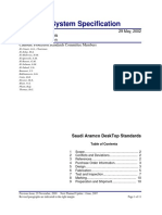 Materials System Specification